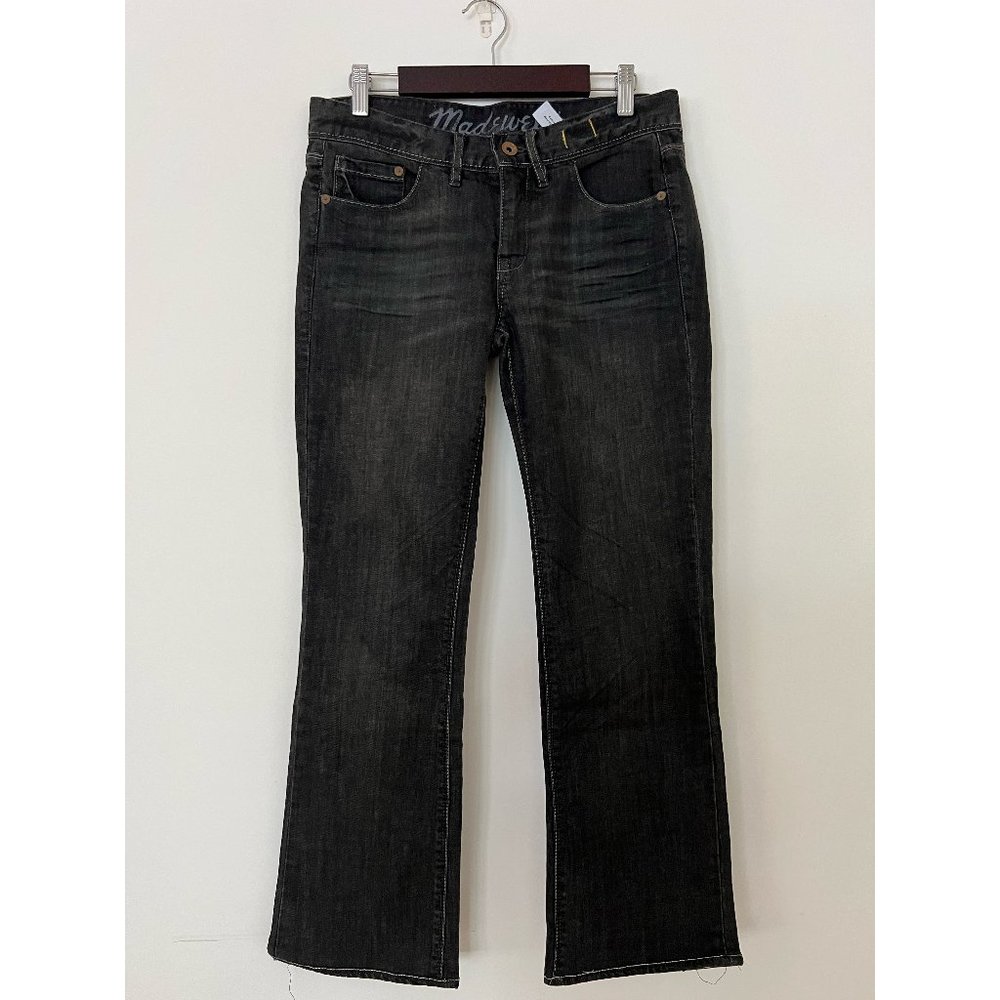 Madewell - Mid Rise Bootlegger Jeans in Dark Wash - Size W26